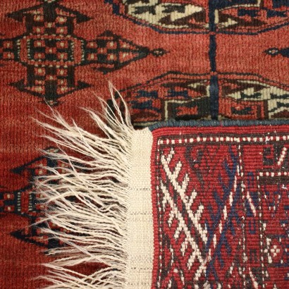 Bukhara Carpet Cotton Big Knot Turkmenistan