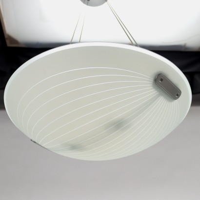 modernariato, modernariato di design, lampadario, lampadario modernariato, lampadario di modernariato, lampadario italiano, lampadario vintage, lampadario anni '60, lampadario design anni 60,Lampada Veart Anni 80