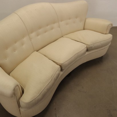 Sofa Feder Italien 1950er