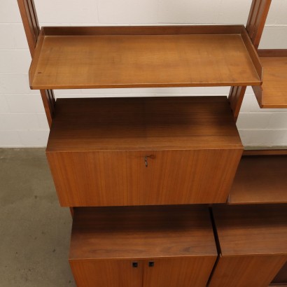 Bookcase Teak Italy 1960s