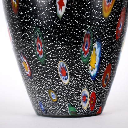 Vase Michielotto Verre Italie Années 1980