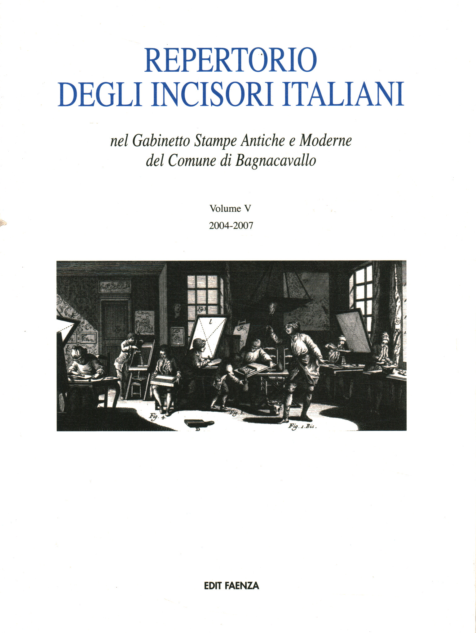 Repertory of Italian engravers in G