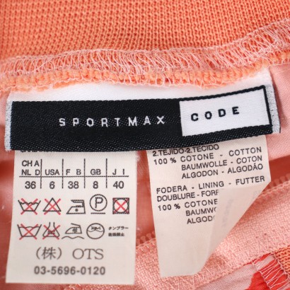 Sportmax Tenue de Sport Coton Taille 40 Italie