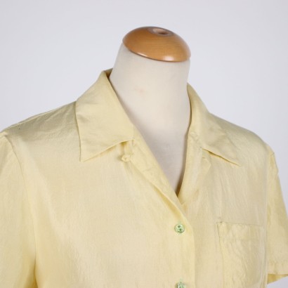 blusa, camicia, camicetta, blusa in seta, marella, secondhand, made in italy,Blusa Crop Marella