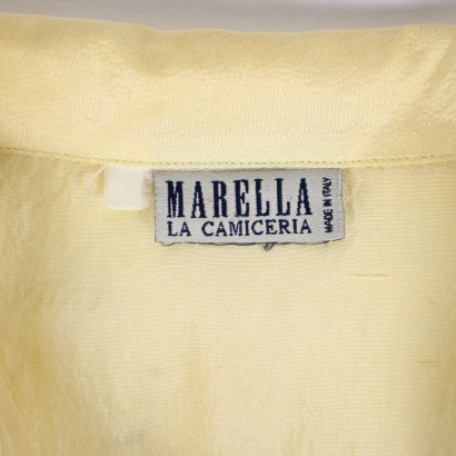 blusa, camicia, camicetta, blusa in seta, marella, secondhand, made in italy,Blusa Crop Marella