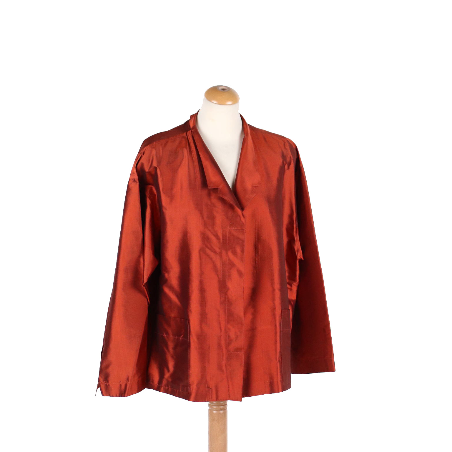 Thai Silk Jacket Size 14 Thailand 1980s Size 14 Clothing House