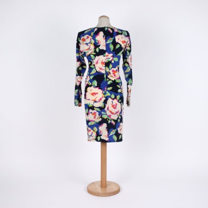 Ungaro Dress Silk Size 12 France 1980s