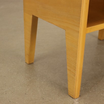 Pair of Bedside Tables Ash Italy 1950s