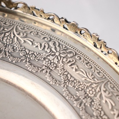 OGANOG0152906_904106 antiquariato, oggettistica, antiquariato oggettistica, oggettistica antica, oggettistica antica italiana, oggettistica di antiquariato, oggettistica neoclassico, oggettistica del 800,Alzatina Porta Frutta in Argento Fratell