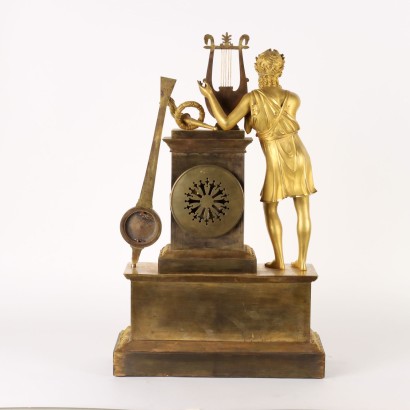 Horloge de Table Bronze Italie XIX Siècle