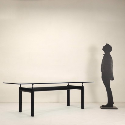 modernariato, modernariato di design, tavolo, tavolo modernariato, tavolo di modernariato, tavolo italiano, tavolo vintage, tavolo anni '60, tavolo design anni 60,Tavolo nello stile di Le Corbusier