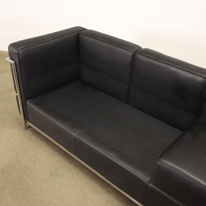 Sofa Kunstleder Italien 2000er