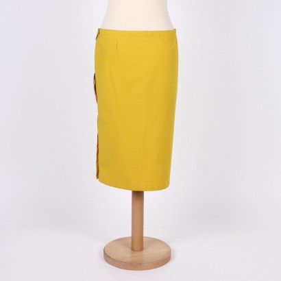 Prada Skirt Polyester Size 12 Italy