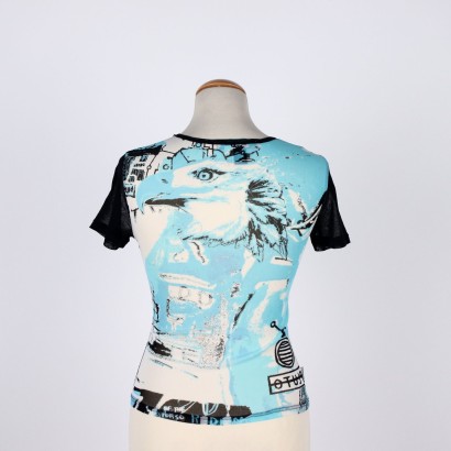 T-Shirt Roberto Cavalli Freedom Poliammide Italien