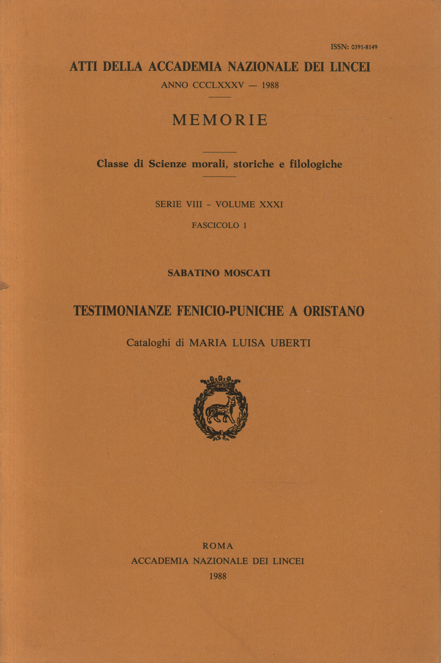 Phoenician-Punic testimonies in Oristano