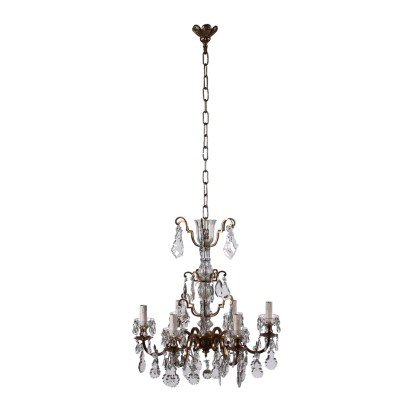 Chandelier Glass Italy XX Century