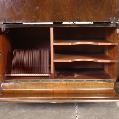 Grundig Radio Furniture Wood Germany 1950s