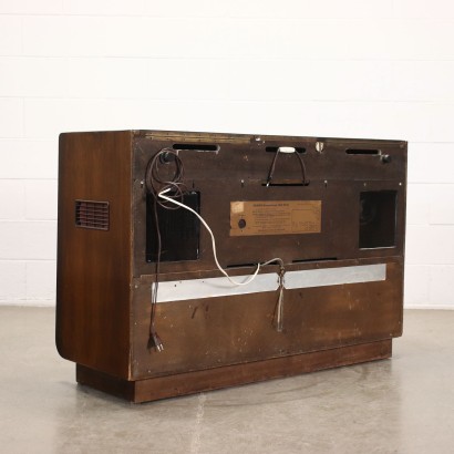 Grundig Radio Furniture Wood Germany 1950s