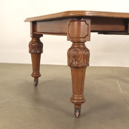 antiguo, mesa, mesa antigua, mesa antigua, mesa italiana antigua, mesa antigua, mesa neoclásica, mesa del siglo XIX, mesa de caoba inglesa