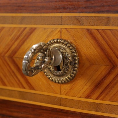 Neoclassical Style Desk Rosewood Italy XX Century