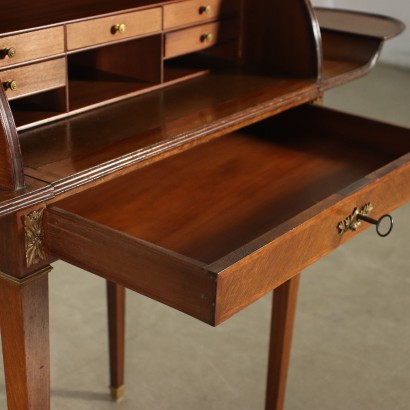 Liberty Writing Desk Mahogany Italy XX Century