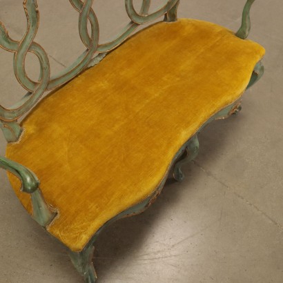 Baroque Style Sofa Wood Italy XIX Century
