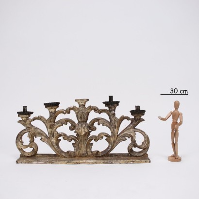 Candlestick Wood Italy XVIII Century