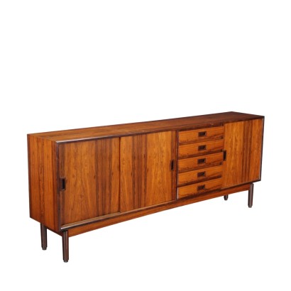 modernariato, modernariato di design, buffet, buffet modernariato, buffet di modernariato, buffet italiano, buffet vintage, buffet anni '60, buffet design anni 60,Sideboard Saporiti Anni 60