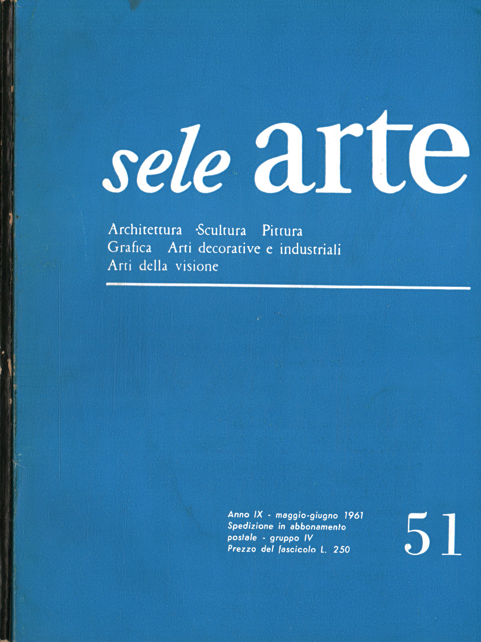 Sele Art. Year IX 1961. 2 issues% 2