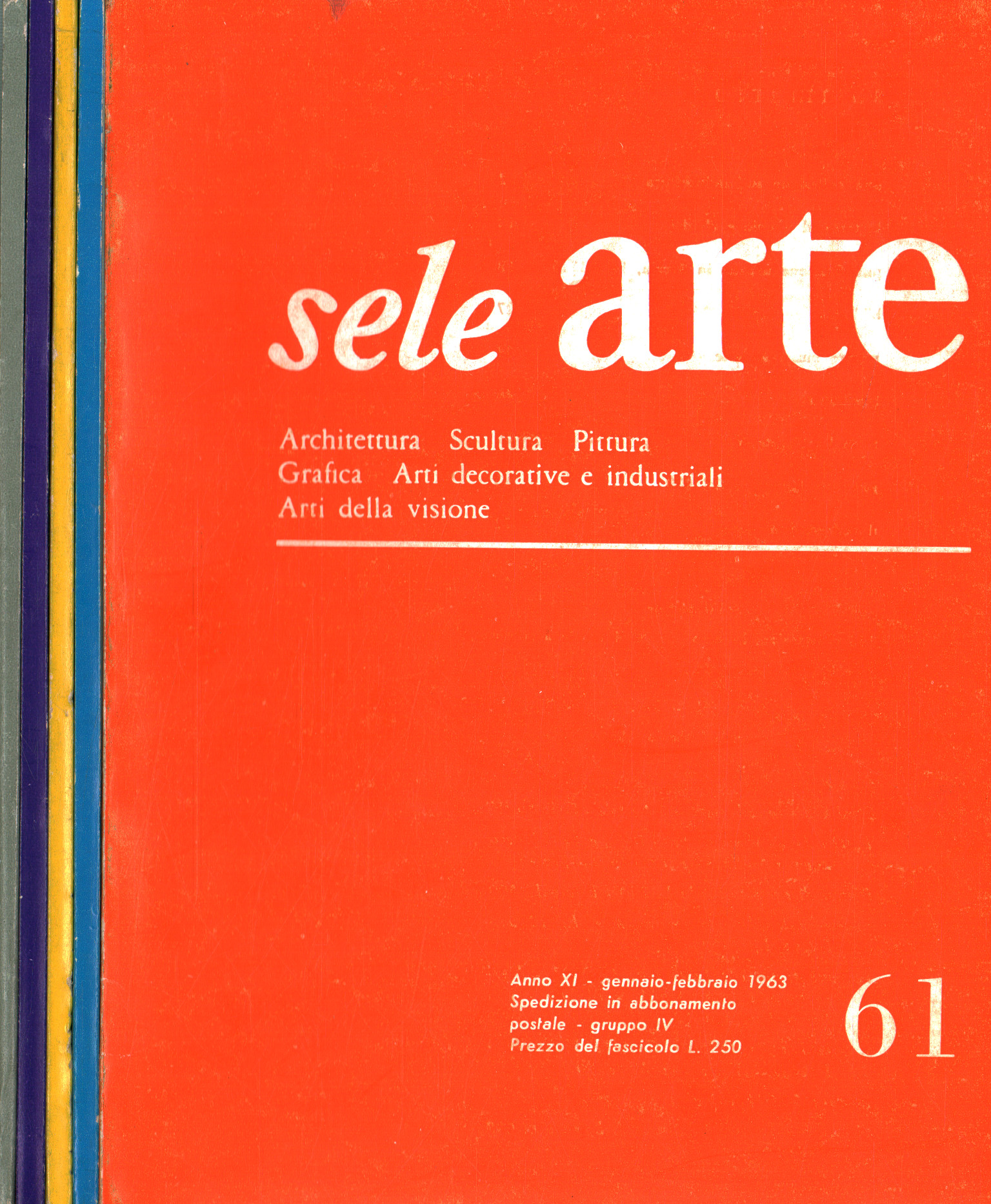 Sele Art. An XI 1963. 5 numéros% 2