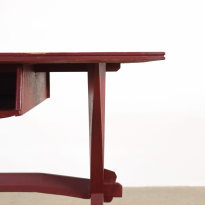 Writing Desk Wood Italy 1950s