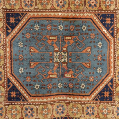 Tapis Kars Laine Noeud Gros Turquie Années 1960