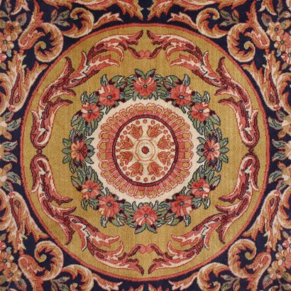 antiques, carpet, carpet antiques, antique carpet, antique carpet, neoclassical carpet, 900 carpet, Floral Mechanical Carpet - Italy