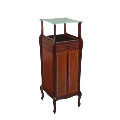 Art Nouveau Cabinet Mahogany Italy XX Century