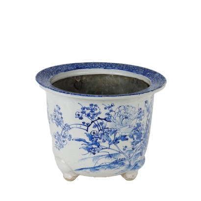 Jardinière Hirado Porcelaine Japon XIX Siècle