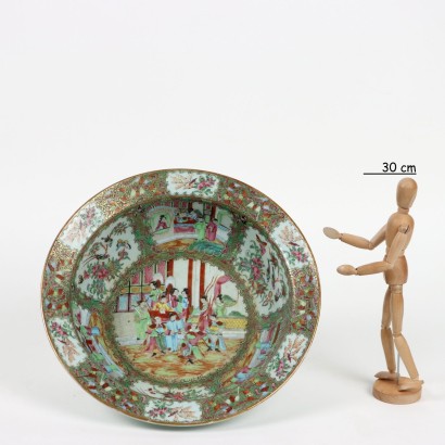 Canton Ceramic Bowl China 1860 ca.