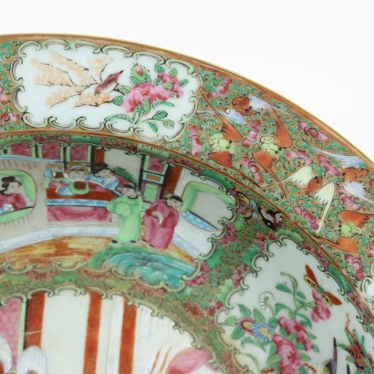 Canton Ceramic Bowl China 1860 ca.