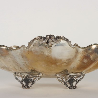 E. Cattaneo Silver Centerpiece Italy XX Century