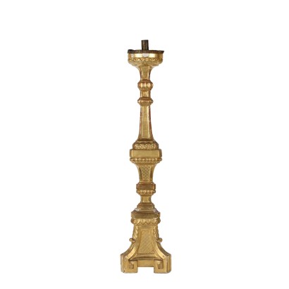 antiquariato, candelabro, antiquariato candelabro, candelabro antico, candelabro antico italiano, candelabro di antiquariato, candelabro neoclassico, candelabro del 800,Torciere in Legno Intagliato