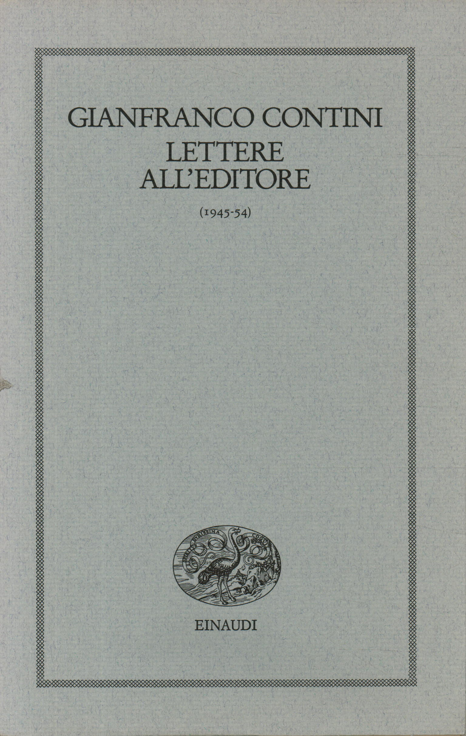 Lettere all'autore