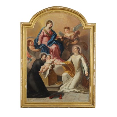 Madonna con Bambino Angeli e Santi