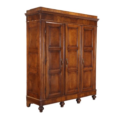 Wardrobe Walnut Italy XIX Century