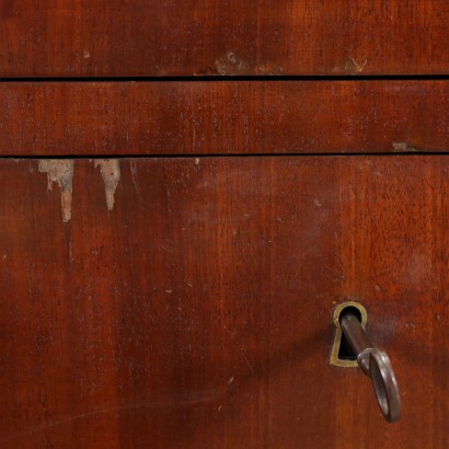 Empire Chest of Drawers Mahogany Italy XIX Century