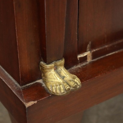 Empire Chest of Drawers Mahogany Italy XIX Century