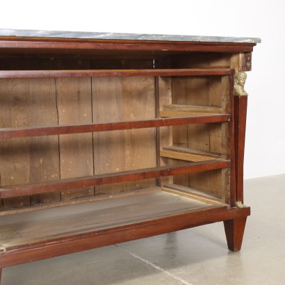 Empire Chest of Drawers Mahogany Italy XIX Century