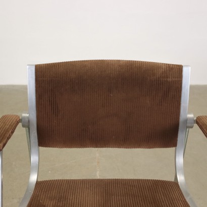 Group of 5 Chairs Vaghi Aluminium Italy 1960s