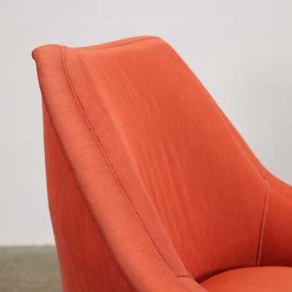 Fauteuil Tissu Italie Années 1950