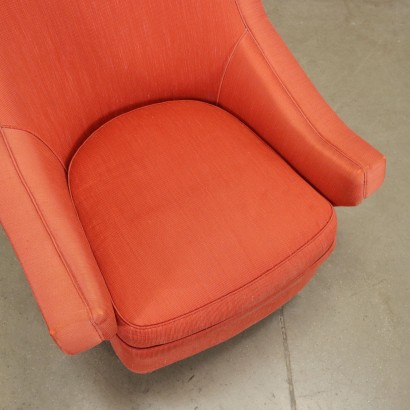 Fauteuil Tissu Italie Années 1950