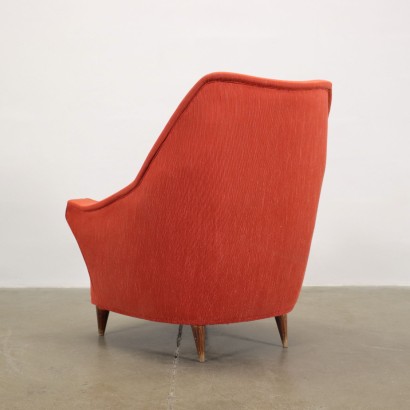 Fauteuil Tissu Italie Années 1950