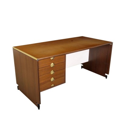 arte moderno, diseño de arte moderno, escritorio, escritorio de arte moderno, escritorio de arte moderno, escritorio italiano, escritorio vintage, escritorio de los años 60, escritorio de diseño de los años 60, Fitting Desk de Piarotto años 60-70